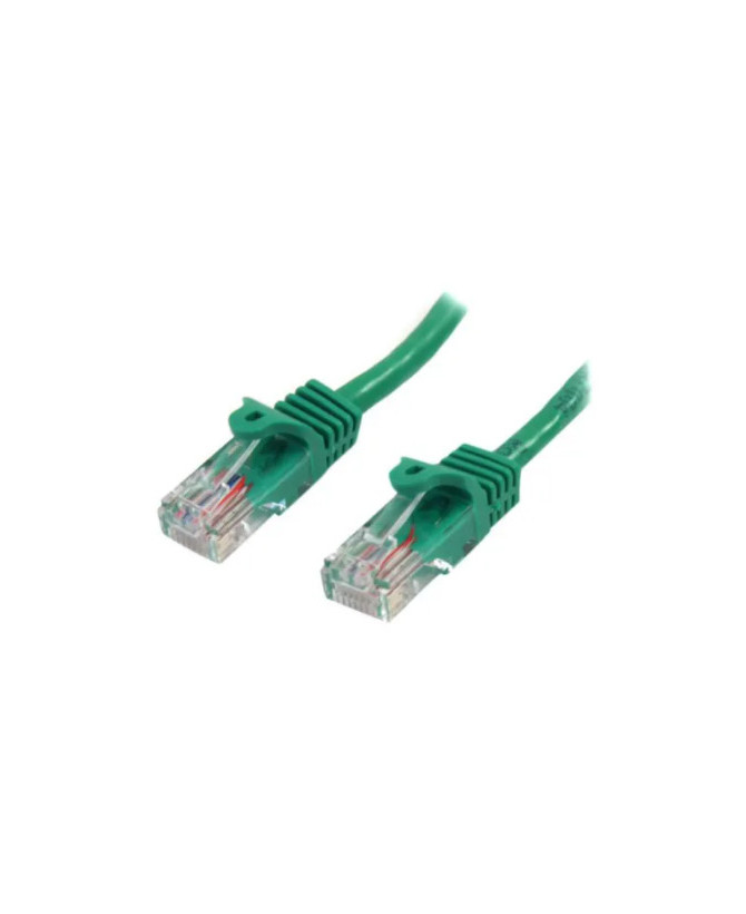 Buy StarTech 5m Cat5e Ethernet Patch Cable with Snagless RJ45 Connectors 45PAT5MGN in Green