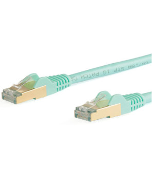 Buy StarTech 7m CAT6a Ethernet Cable in Aqua 6ASPAT7MAQ for Network Device