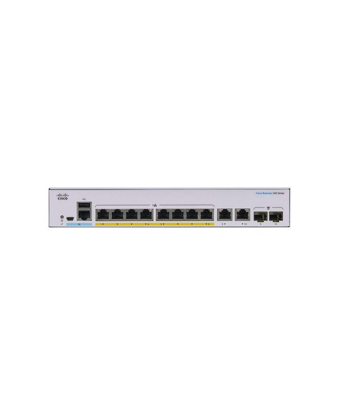 Buy Cisco CBS350 Managed 8-Port GE Full PoE Ext Ps 2X1G Combo Switch CBS350-8FP-E-2G-AU