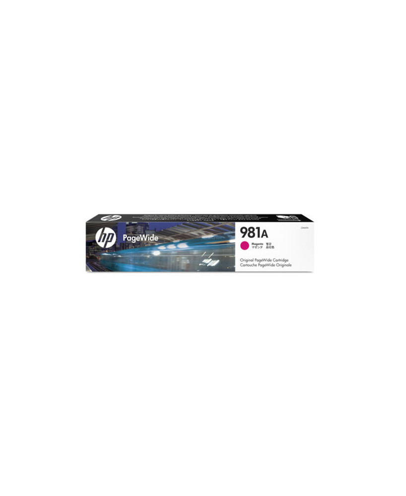 Buy HP 981A Magenta PageWide Ink Cartridge J3M69A for HP PageWide Enterprise Colour Printer