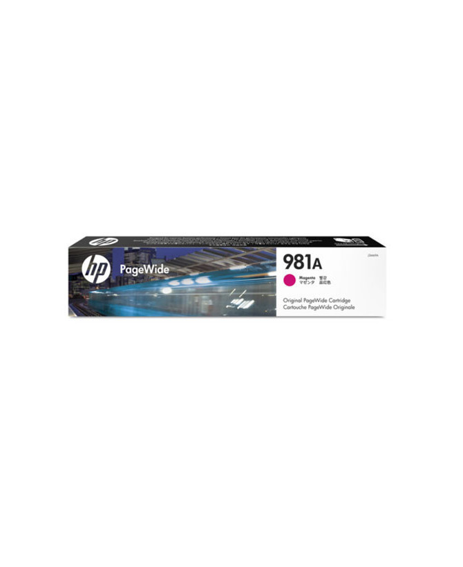 Buy HP 981A Magenta PageWide Ink Cartridge J3M69A for HP PageWide Enterprise Colour Printer