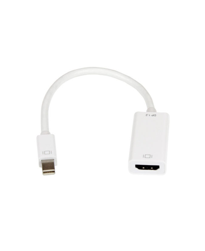 Buy Startech Mini DisplayPort to HDMI 4K Audio - Video Converter in White MDP2HD4KSW