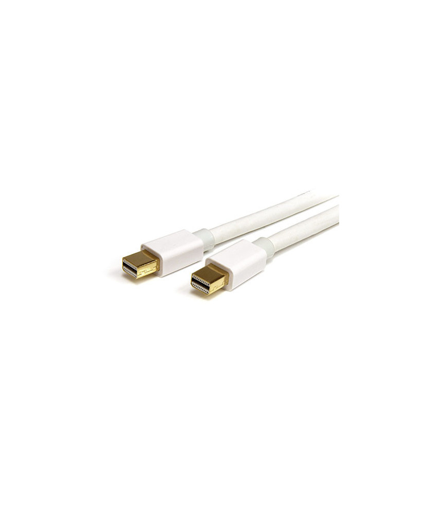 Buy StarTech 2m Mini DisplayPort 1.2 Cable MDPMM2MW in White - Male to Male