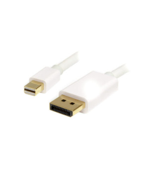 Buy Startech 1m 3 ft White Mini DisplayPort to DisplayPort 1.2 Adapter Cable M/M MDP2DPMM1MW