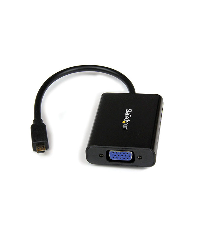 Buy StarTech Micro HDMI to VGA Adapter Converter MCHD2VGAA2 with Audio for Smartphones, Ultrabooks, Tablets - 1920x1080