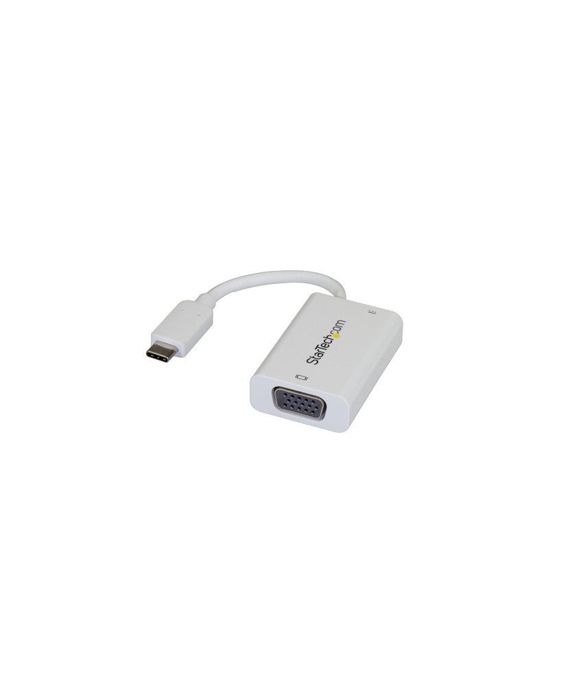 Buy StarTech USB C to VGA Adapter with Power Delivery CDP2VGAUCPW