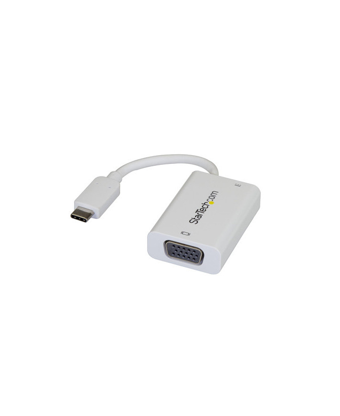 Buy StarTech USB C to VGA Adapter with Power Delivery CDP2VGAUCPW