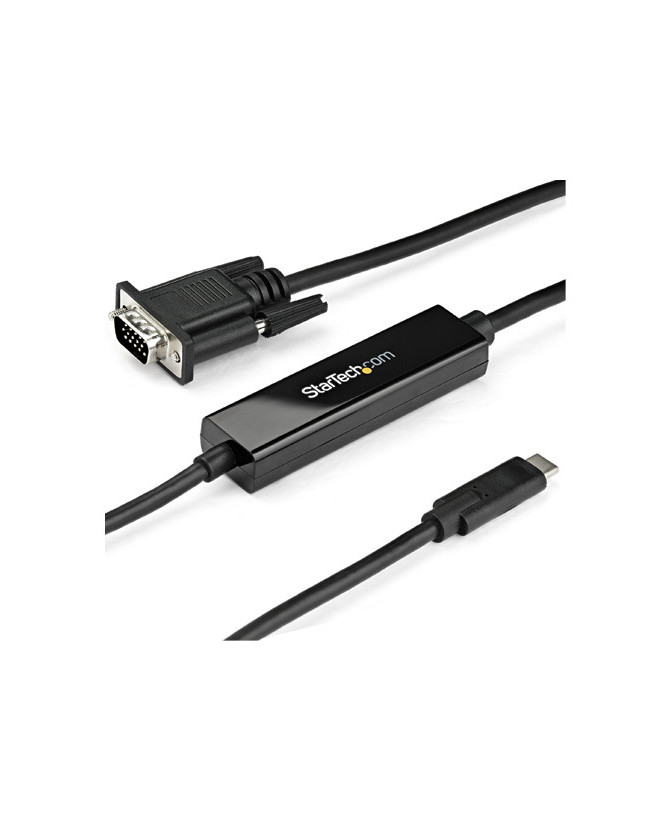 Buy StarTech 1m USB-C to VGA Adapter Cable CDP2VGAMM1MB