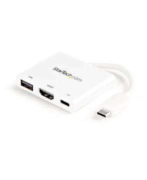 Buy StarTech White USB-C Multiport Adapter CDP2HDUACPW with HDMI