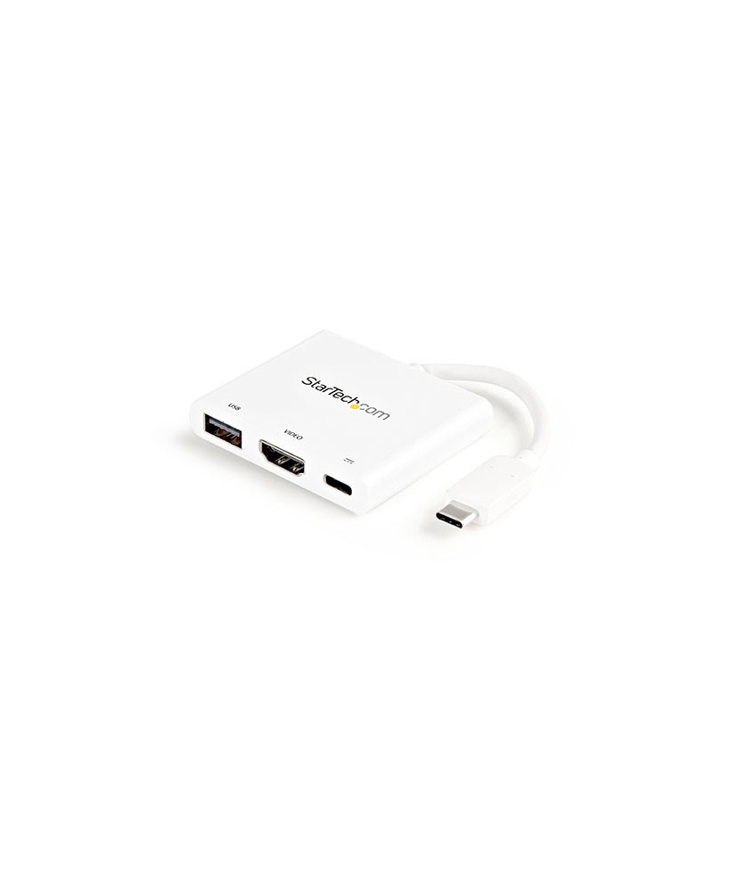 Buy StarTech White USB-C Multiport Adapter CDP2HDUACPW with HDMI