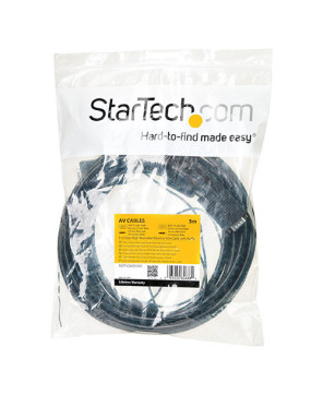 StarTech 10m Coax High Resolution Monitor VGA Video Cable MXTHQMM10MA with Audio HD15 M/M