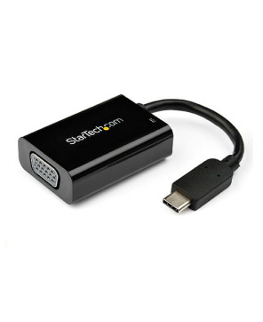 Buy StarTech USB C to VGA Adapter CDP2VGAUCP with Power Delivery - Black