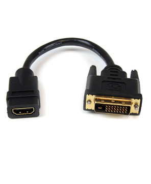 Buy StarTech 8in HDMI to DVI-D Video Cable Adapter HDDVIFM8IN - HDMI Female to DVI Male