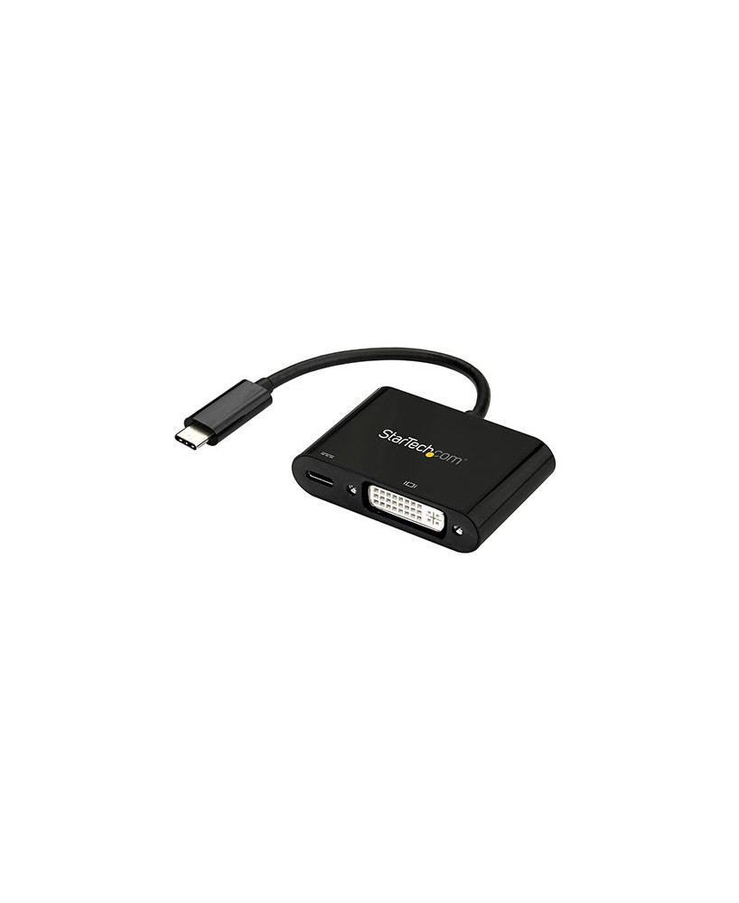 Buy StarTech USB C to DVI Adapter CDP2DVIUCP with Power Delivery