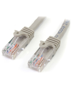 Buy StarTech 15m Cat5e Patch Cable with Snagless RJ45 Connectors 45PAT15MGR in Gray