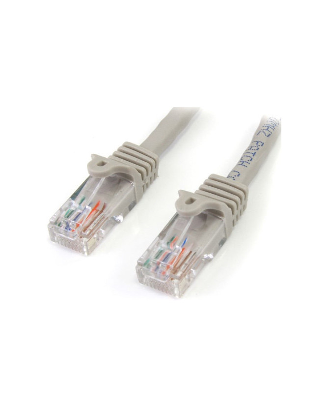 Buy StarTech 15m Cat5e Patch Cable with Snagless RJ45 Connectors 45PAT15MGR in Gray