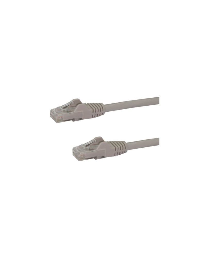 Buy StarTech 15m Cat6 Ethernet Cable Patch Cord Snagless N6PATC15MGR in Gray