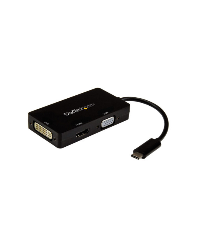 Buy StarTech 3-in-1 USB-C Multiport Video Adapter to VGA, DVI or HDMI CDPVGDVHDBP