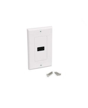 Buy Startech Single Outlet Female HDMI Wall Plate In White HDMIPLATE