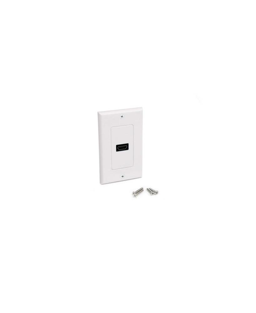 Buy Startech Single Outlet Female HDMI Wall Plate In White HDMIPLATE