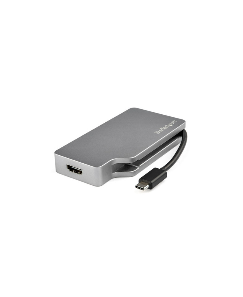 Buy StarTech USB-C Multiport Video Adapter 4-in-1 4K 60Hz CDPVDHDMDP2G in Space Gray