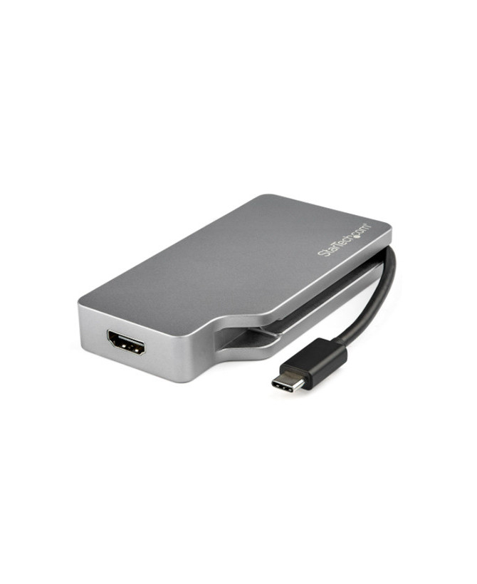 Buy StarTech USB-C Multiport Video Adapter 4-in-1 4K 60Hz CDPVDHDMDP2G in Space Gray