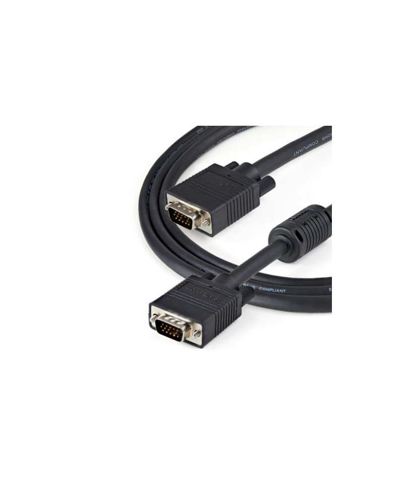 Buy StarTech 1m Coax High Resolution Monitor VGA Cable HD15 Male to Male MXTMMHQ1M