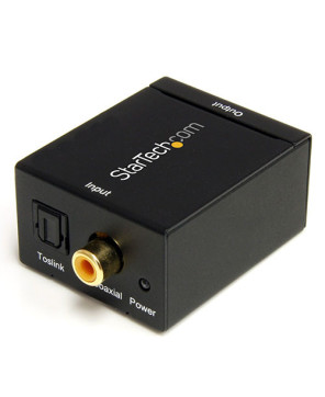 StarTech SPDIF Digital Coaxial or Toslink Optical to Stereo RCA Audio Converter SPDIF2AA