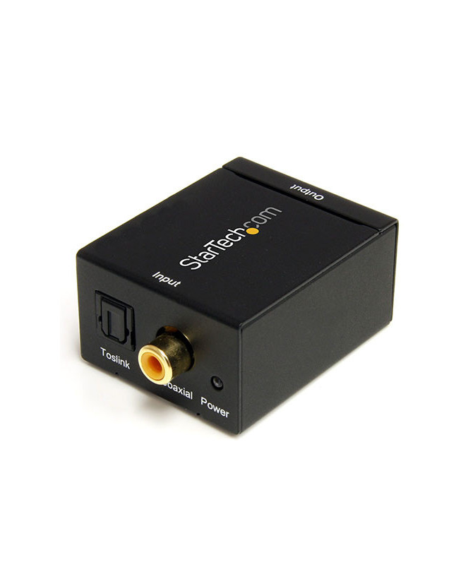 StarTech SPDIF Digital Coaxial or Toslink Optical to Stereo RCA Audio Converter SPDIF2AA