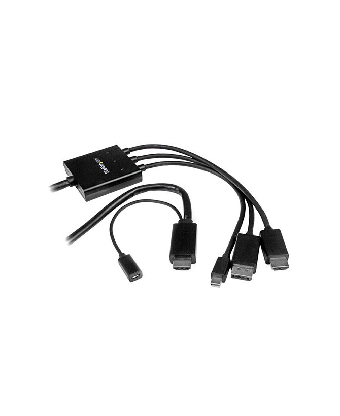 Buy StarTech 6ft. HDMI, DisplayPort or Mini DisplayPort to HDMI Converter Cable DPMDPHD2HD