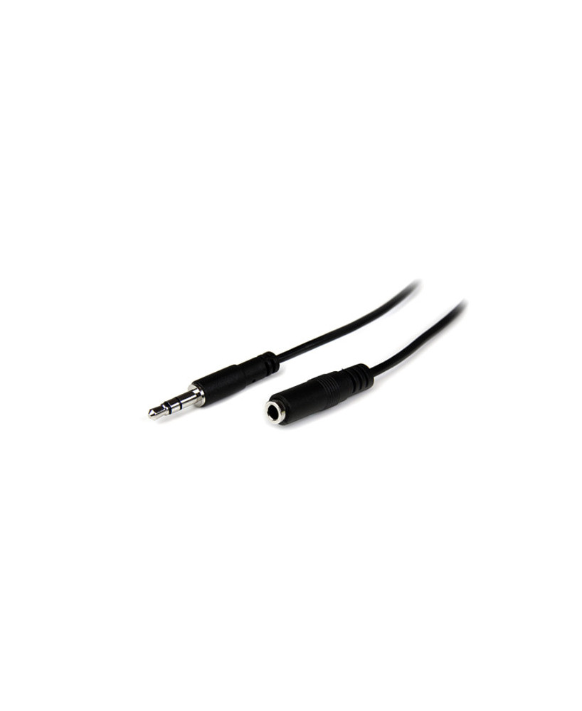 Buy StarTech 1m Slim 3.5mm Stereo Extension Audio Cable Male to Female MU1MMFS