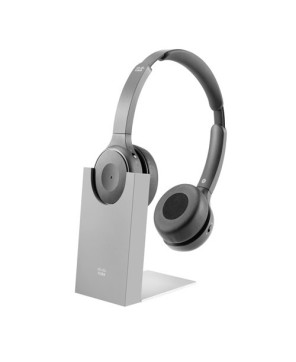 Buy Cisco 730 Wireless Dual On-ear Headset with Stand USB-A Bundle Carbo HS-WL-730-BUNAS-C