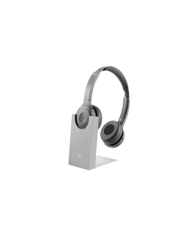 Buy Cisco 730 Wireless Dual On-ear Headset with Stand USB-A Bundle Carbo HS-WL-730-BUNAS-C