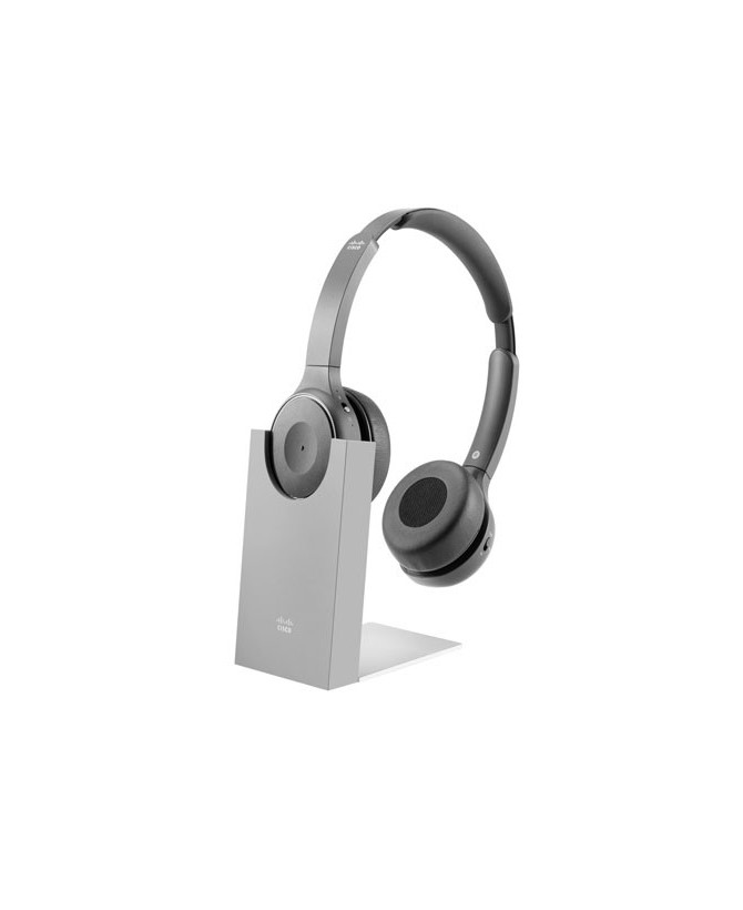 Buy Cisco 730 Wireless Dual On-ear Headset with Stand USB-A Bundle Carbo HS-WL-730-BUNAS-C