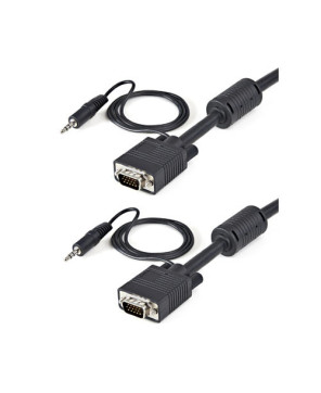 Buy Startech 2m Coax High Resolution Monitor VGA Cable with Audio HD15 M/M MXTHQMM2MA