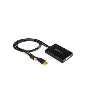 Buy StarTech Black Mini DisplayPort to Dual-Link DVI Adapter MDP2DVID2 - USB Powered