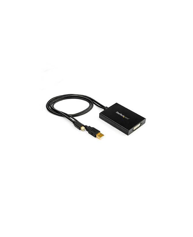 Buy StarTech Black Mini DisplayPort to Dual-Link DVI Adapter MDP2DVID2 - USB Powered