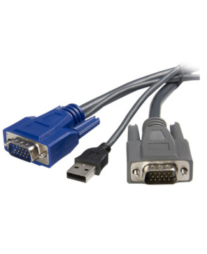 Buy StarTech 6ft Ultra-Thin USB VGA 2-in-1 KVM Cable SVUSBVGA6