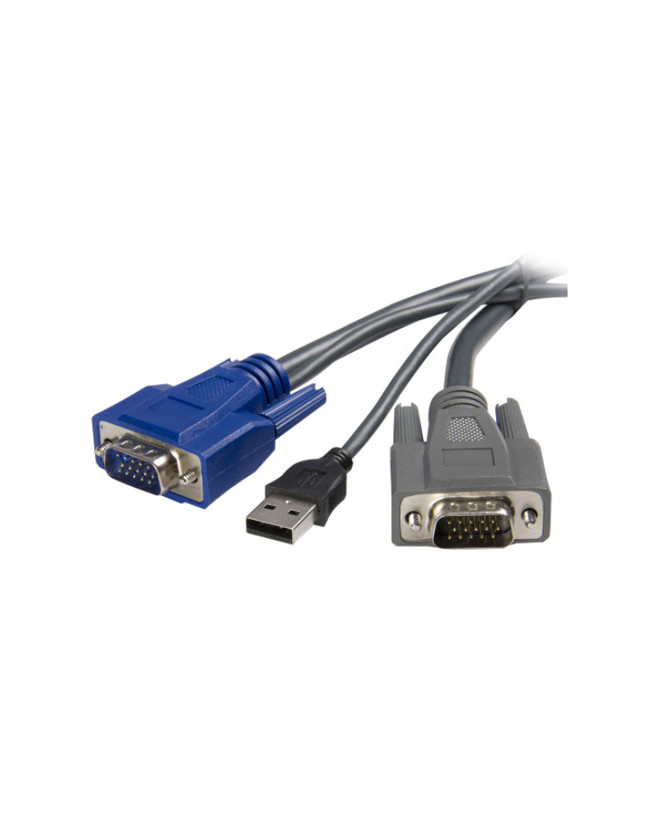 Buy StarTech 6ft Ultra-Thin USB VGA 2-in-1 KVM Cable SVUSBVGA6