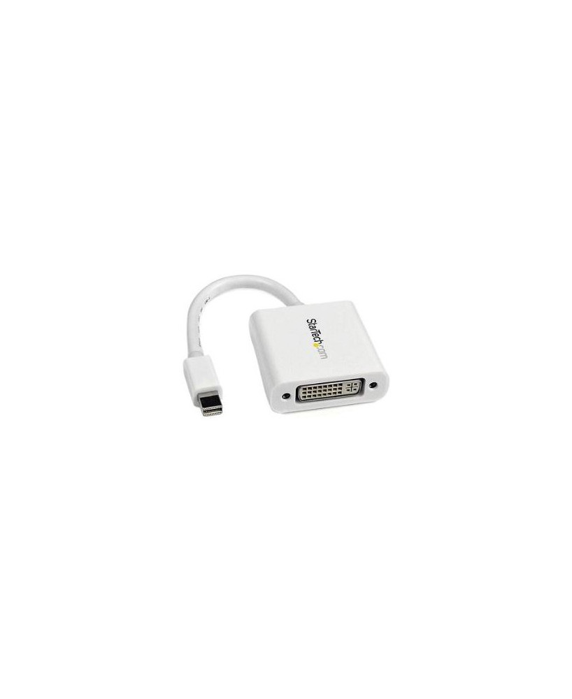 StarTech Mini DisplayPort to DVI Video Adapter Converter MDP2DVIW in White