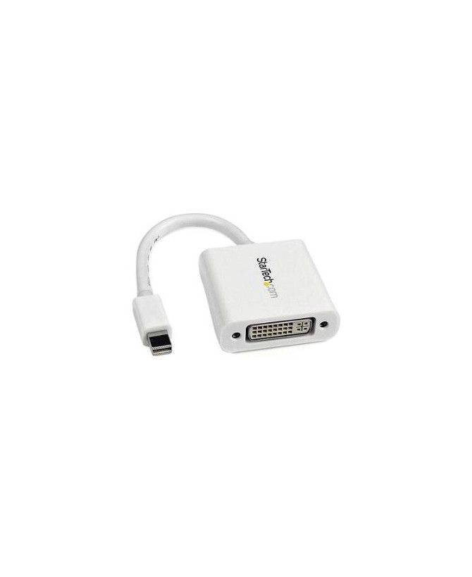 StarTech Mini DisplayPort to DVI Video Adapter Converter MDP2DVIW in White