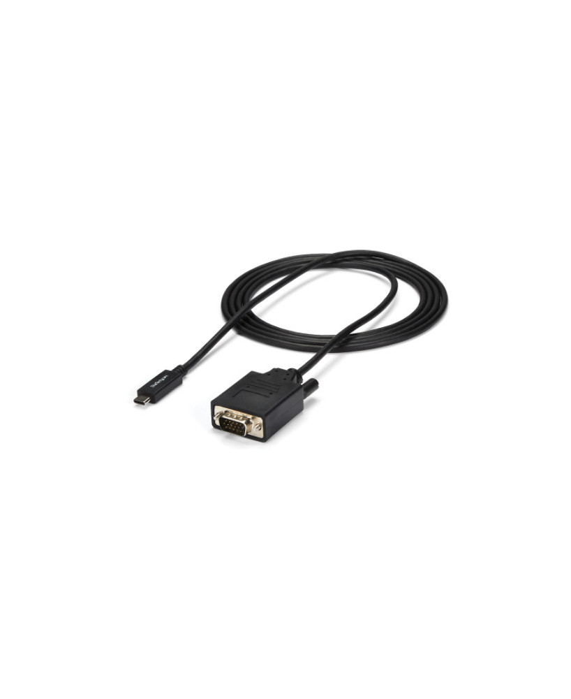 StarTech 2m USB C to VGA Adapter Cable CDP2VGAMM2MB