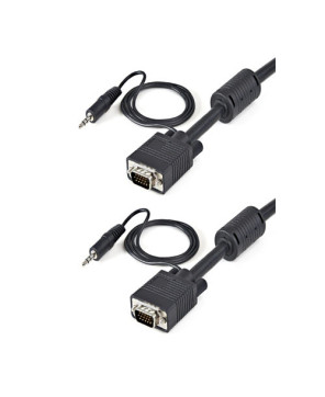 Buy Startech 15m Coax High Resolution Monitor VGA Video Cable with Audio HD15 M/M MXTHQMM15MA