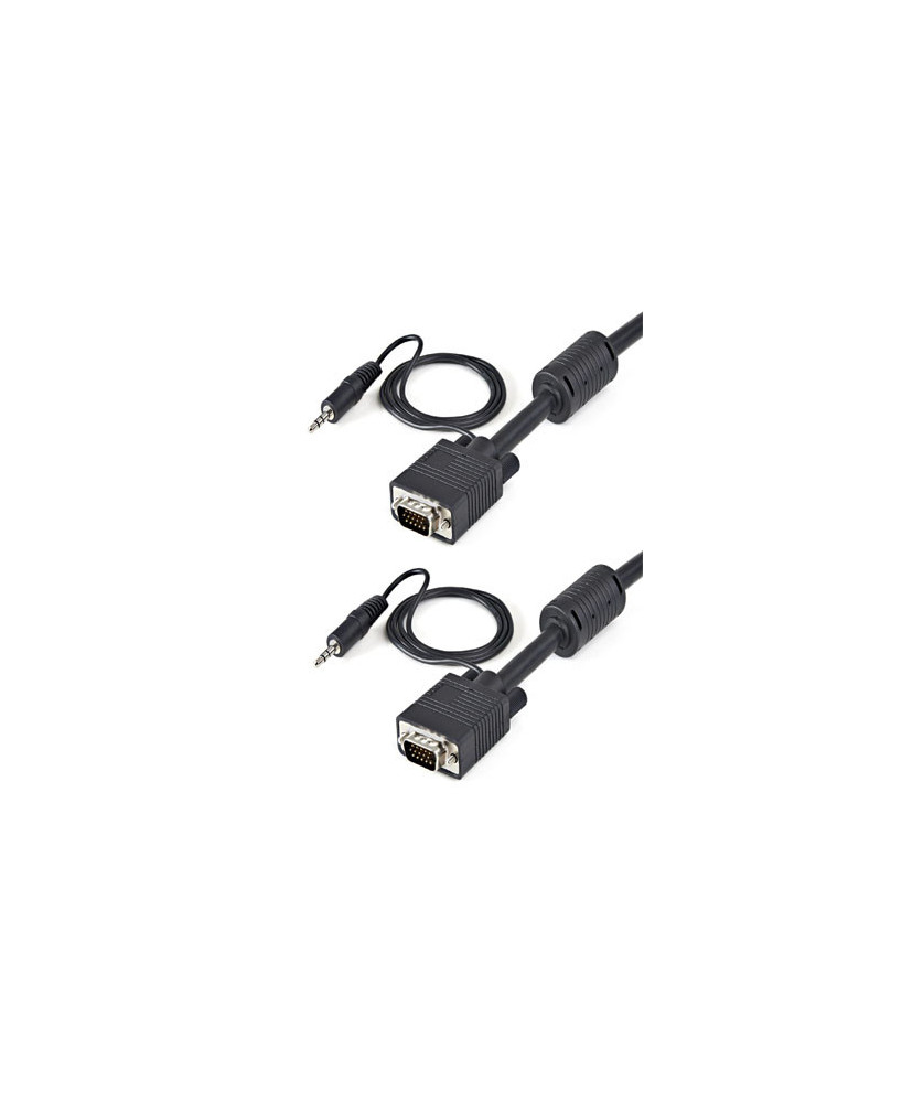 Buy Startech 15m Coax High Resolution Monitor VGA Video Cable with Audio HD15 M/M MXTHQMM15MA