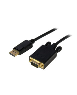 Buy Startech 15 ft DisplayPort to VGA Adapter Cable in Black DP2VGAMM15B