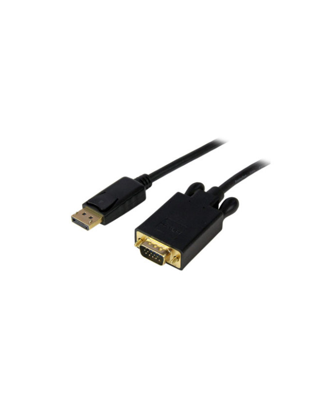 Buy Startech 15 ft DisplayPort to VGA Adapter Cable in Black DP2VGAMM15B