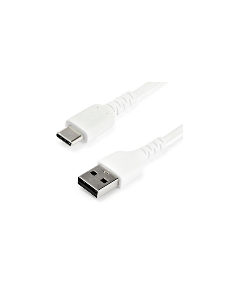 Buy StarTech 1m USB-A 2.0 to USB C Cable RUSB2AC1MW in White