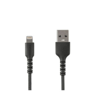 Buy StarTech 2m USB A to Lightning Cable Apple MFi Certified RUSBLTMM2MB in Black