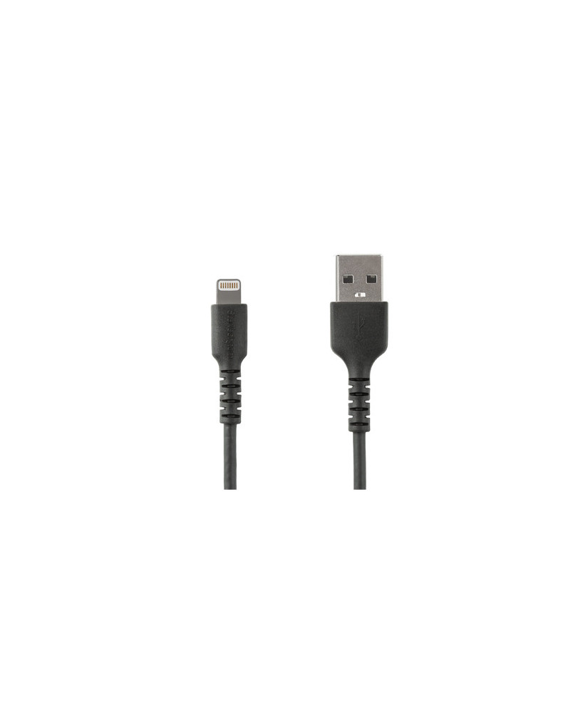 Buy StarTech 2m USB A to Lightning Cable Apple MFi Certified RUSBLTMM2MB in Black