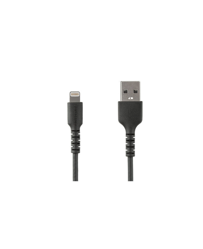 Buy StarTech 2m USB A to Lightning Cable Apple MFi Certified RUSBLTMM2MB in Black